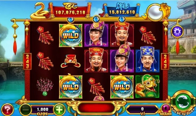 Các biểu tượng trong game Nổ Hũ Táo Quân tại JBO